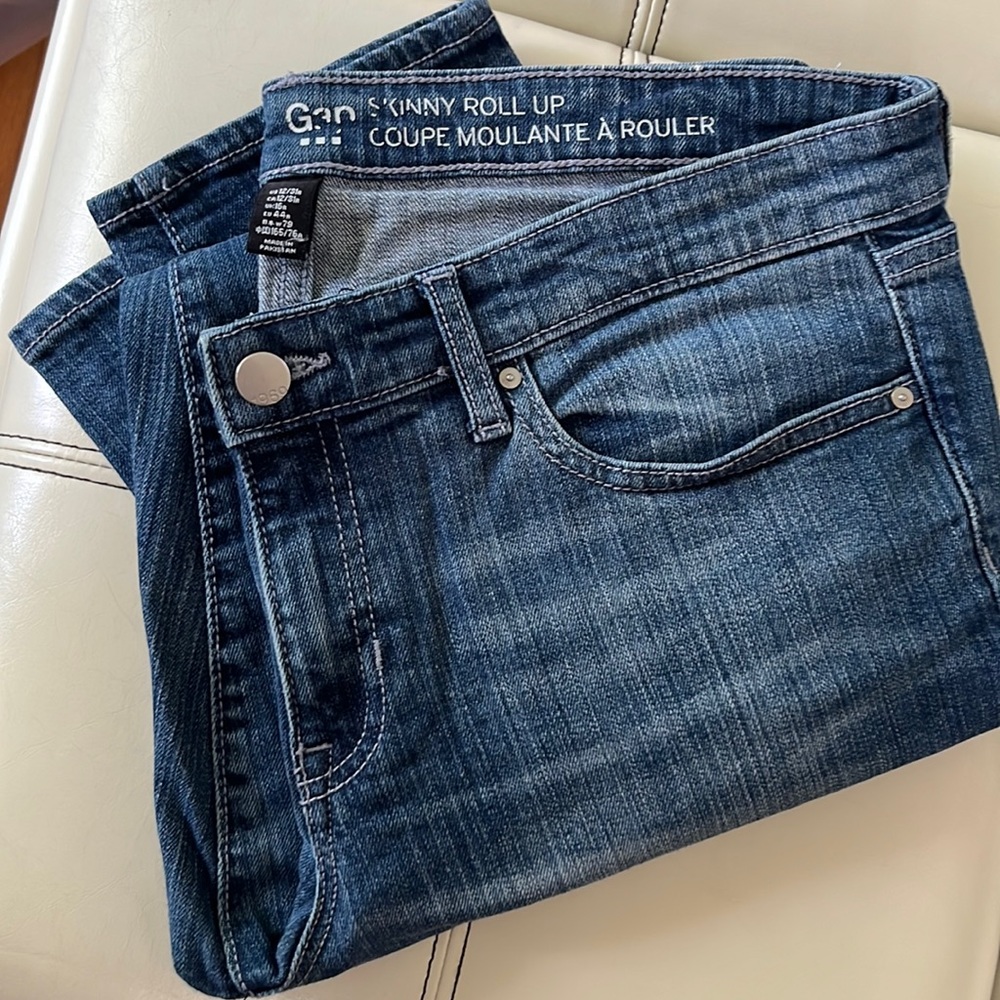 Gap Skinny Roll Up Woman’s Jeans